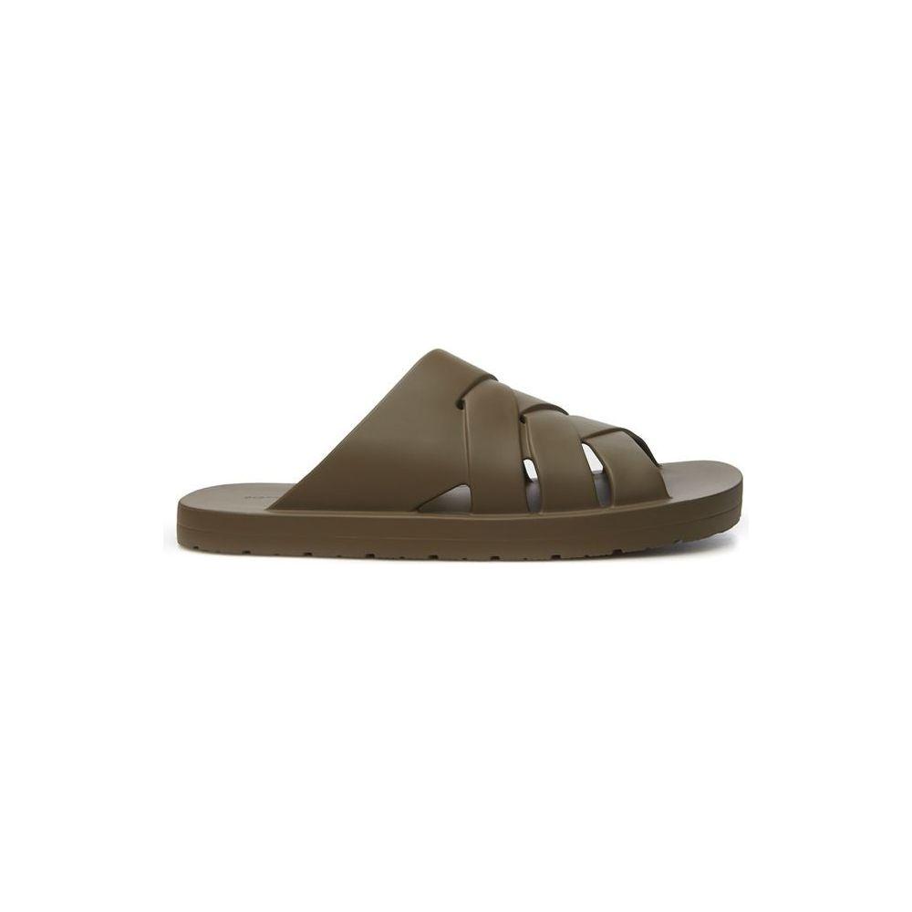 Bottega Veneta Brown Cotton Sandal Bottega Veneta