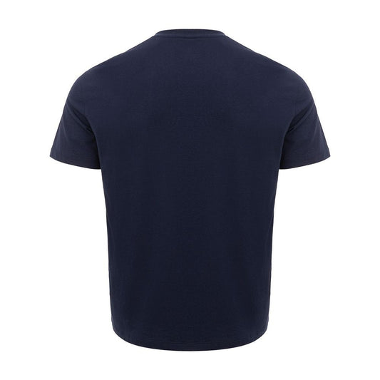 Armani Exchange Sleek Blue Cotton Tee for Men Armani Exchange