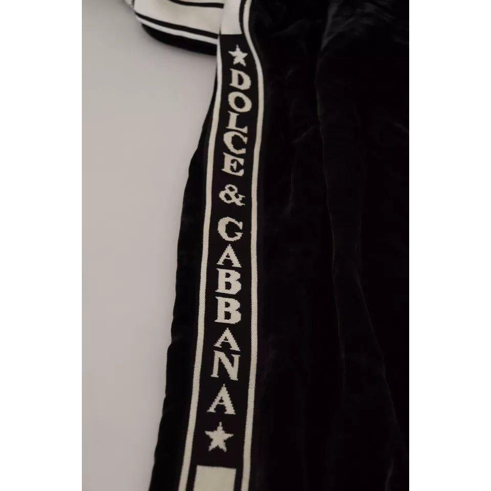 Dolce & Gabbana Black Jogger Jogging Trouser Cotton Pants Dolce & Gabbana