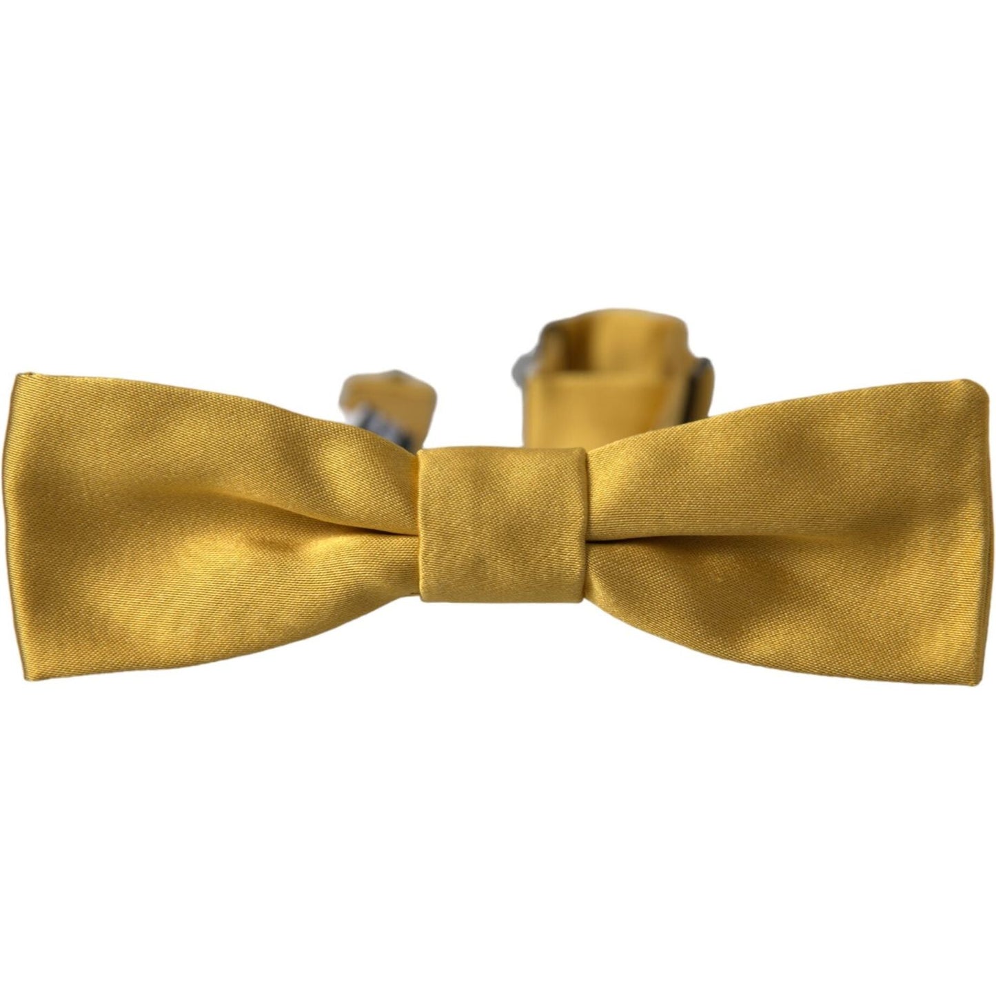 Dolce & Gabbana Black Brocade Silk Adjustable Neck Bow Tie Dolce & Gabbana