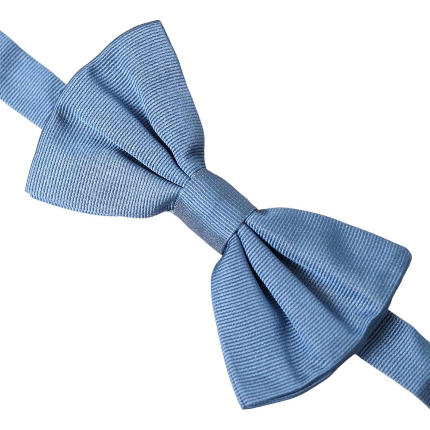 Dolce & Gabbana Blue Silk Adjustable Neck Men Bow Tie Dolce & Gabbana