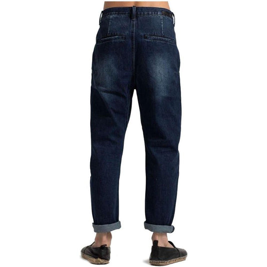 One Teaspoon Blue Cotton Men's Jeans One Teaspoon