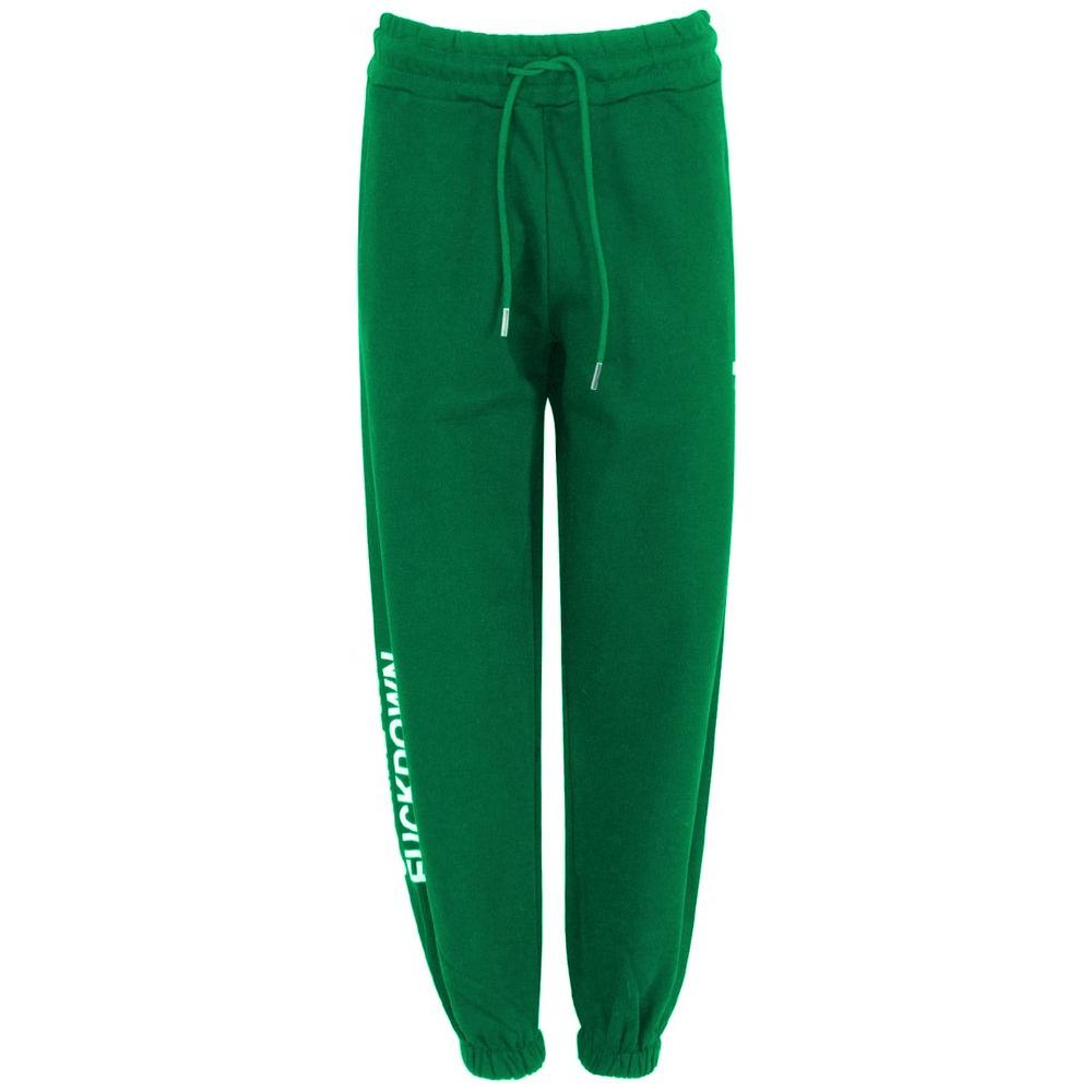 Comme Des Fuckdown Green Cotton Jeans & Pant Comme Des Fuckdown