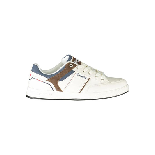 Carrera White Polyester Sneaker Carrera