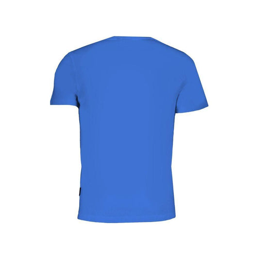 Napapijri Blue Cotton T-Shirt Napapijri