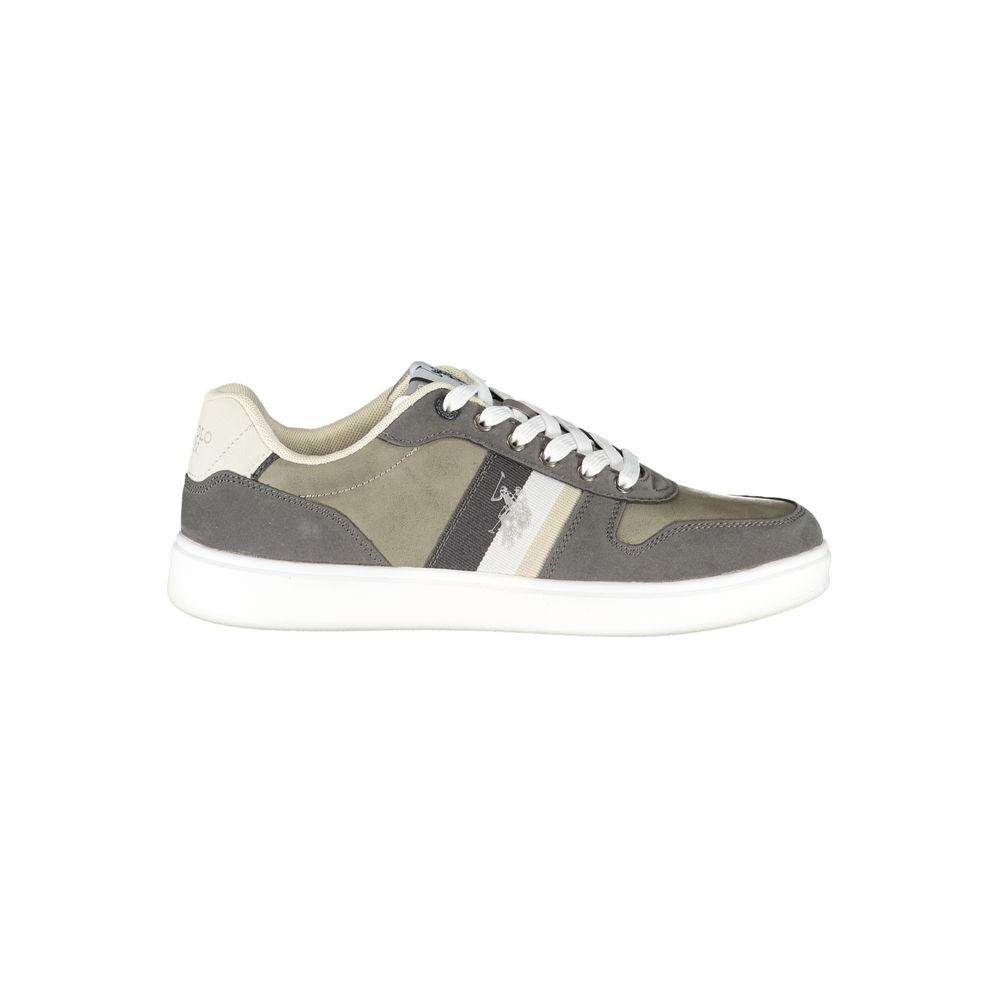 U.S. POLO ASSN. Gray Polyethylene Men Sneaker U.S. POLO ASSN.