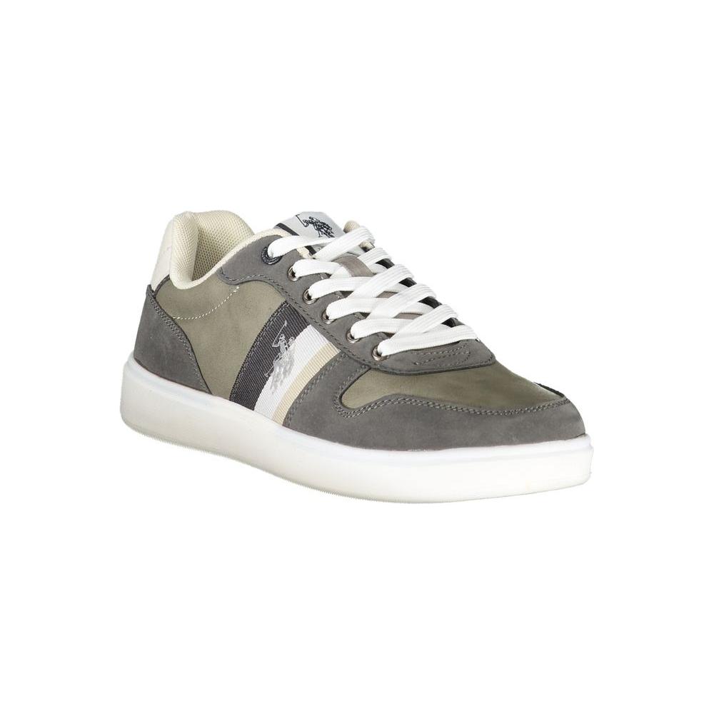 U.S. POLO ASSN. Gray Polyethylene Men Sneaker U.S. POLO ASSN.