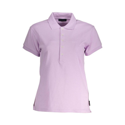 North Sails Pink Cotton Women Polo Shirt North Sails