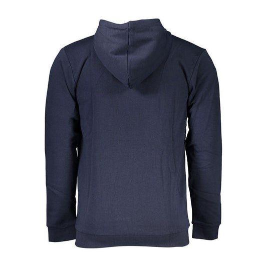 Sergio Tacchini Blue Cotton Sweater Sergio Tacchini