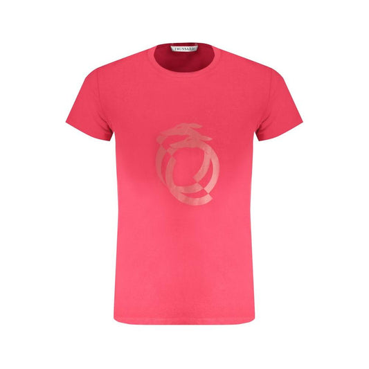 Trussardi Red Cotton T-Shirt Trussardi