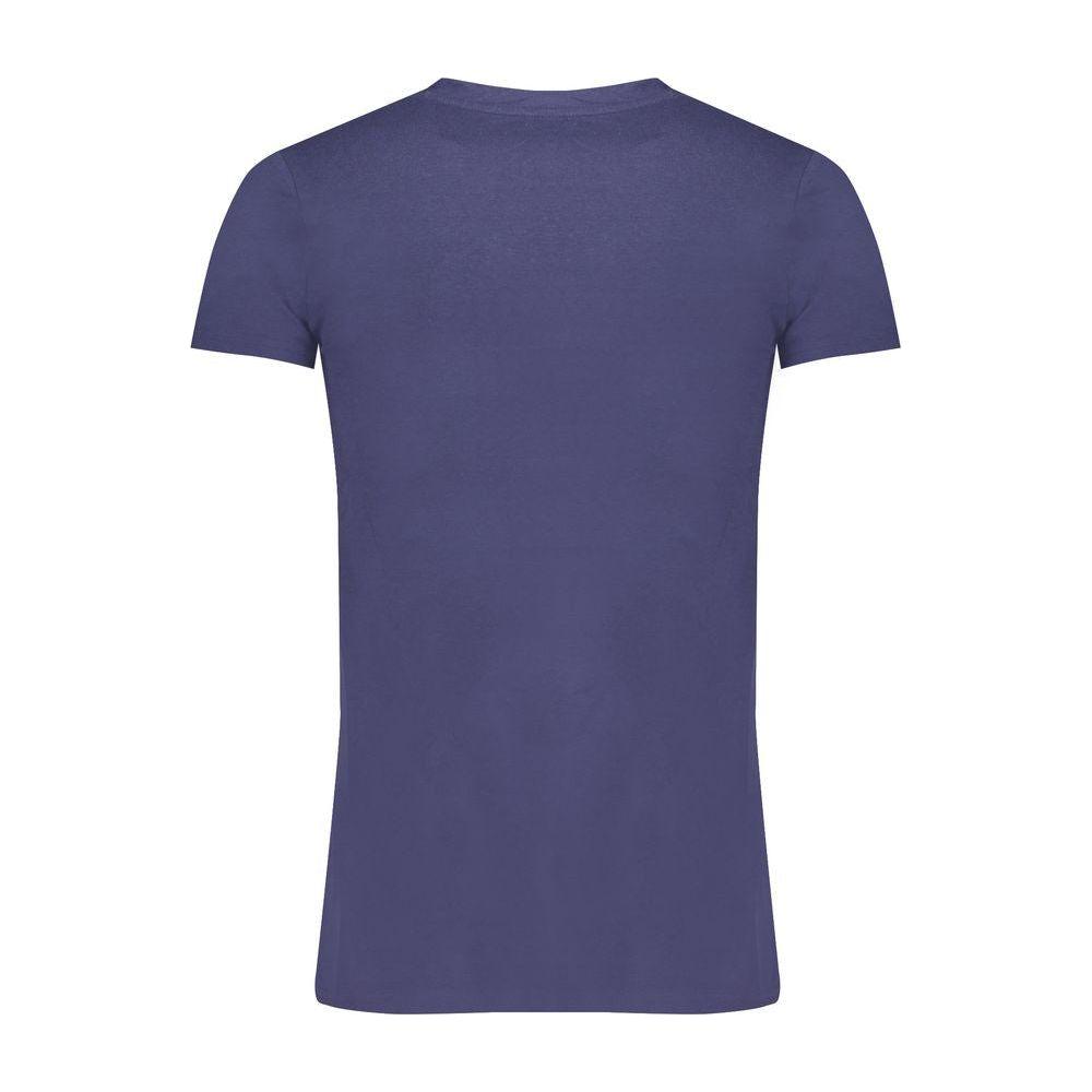 Gaudi Blue Cotton T-Shirt Gaudi