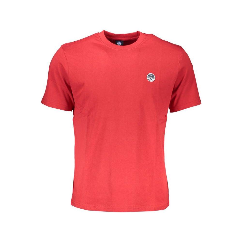 North Sails Red Cotton T-Shirt North Sails