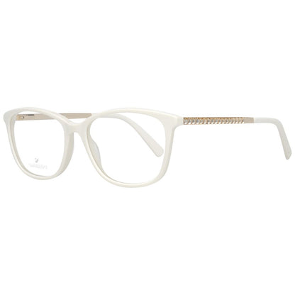 Swarovski White Metal & Plastic Glasses (Frames)