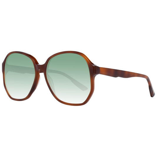 Scotch & Soda Brown Acetate Sunglasses