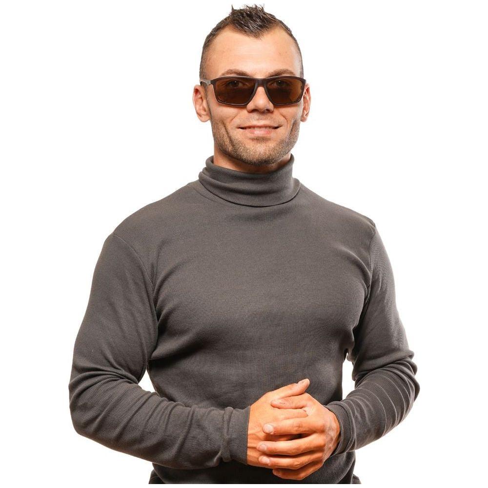 نظارة شمسية بي ام دبليو بنية للرجال