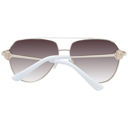 Guess Gold Metal Sunglasses