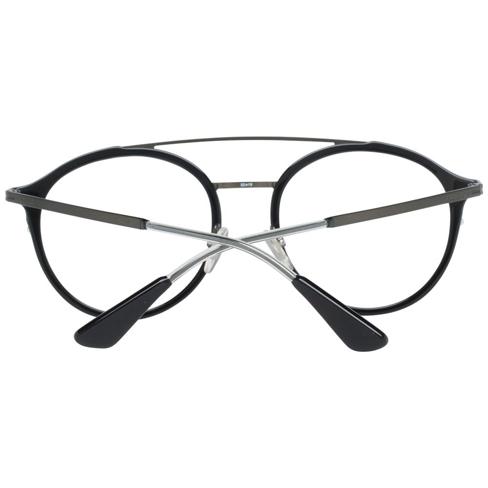 Police Black Metal & Plastic Glasses (Frames)