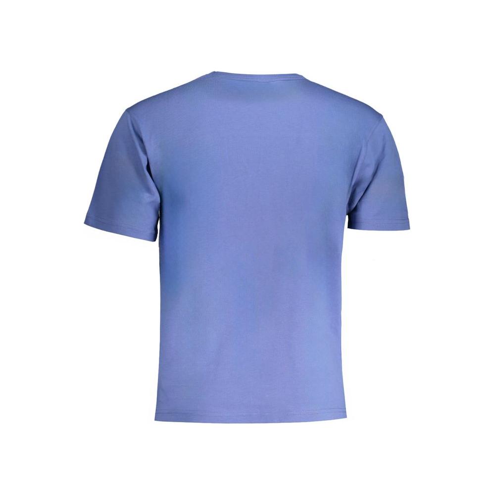 K-WAY Blue Cotton T-Shirt K-WAY