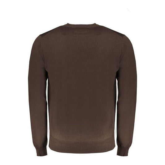 Harmont & Blaine Brown Wool Sweater Harmont & Blaine