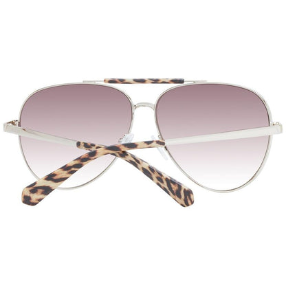 Guess Brown Metal Sunglasses