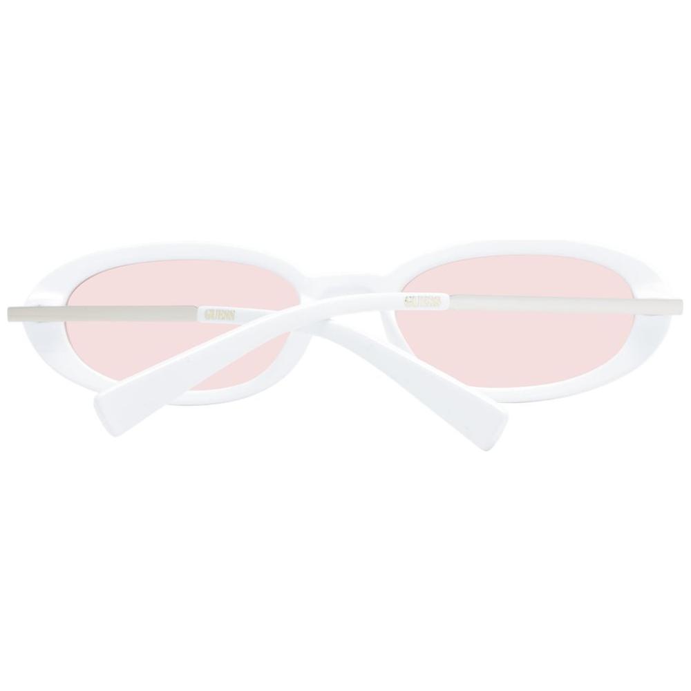 Guess White Unisex Sunglasses Guess