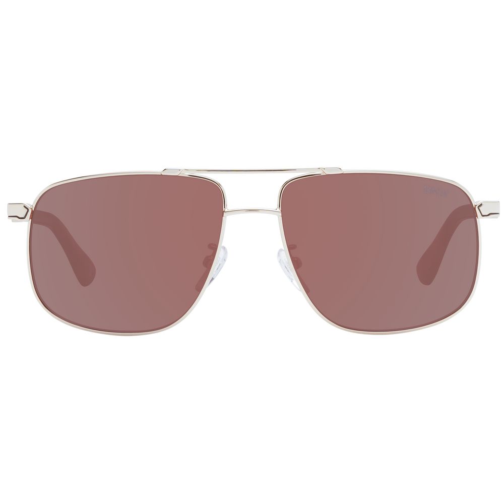 BMW Rose Gold Men Sunglasses BMW