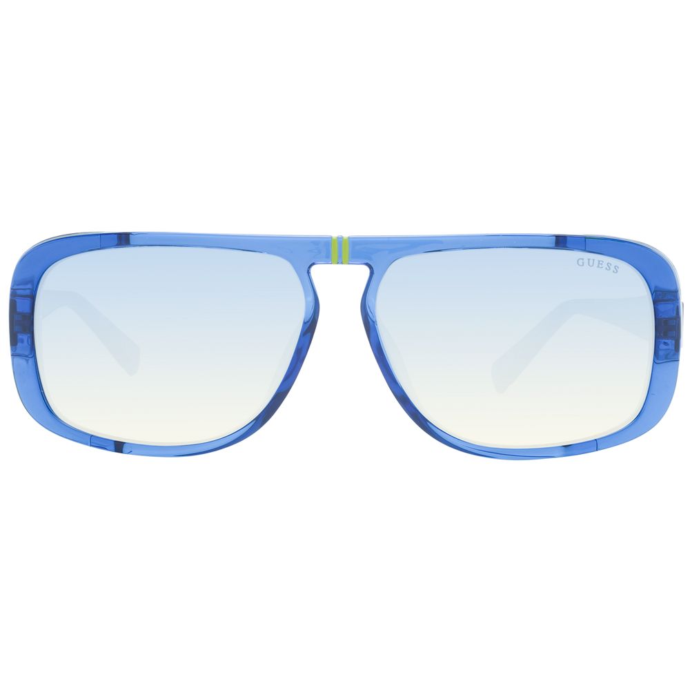 Guess Blue Men Sunglasses Guess