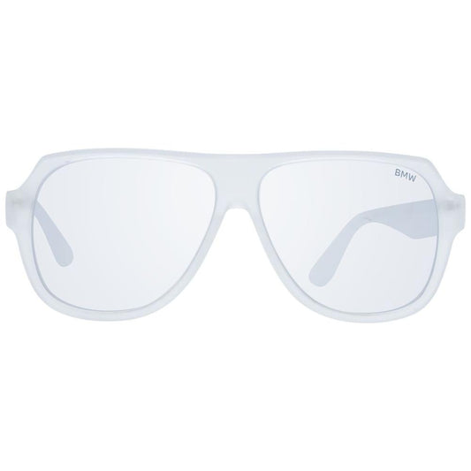 BMW White Men Sunglasses