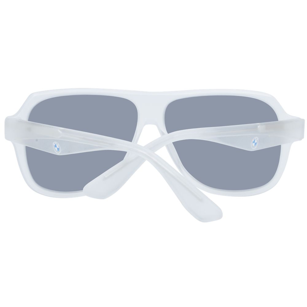 BMW White Men Sunglasses BMW