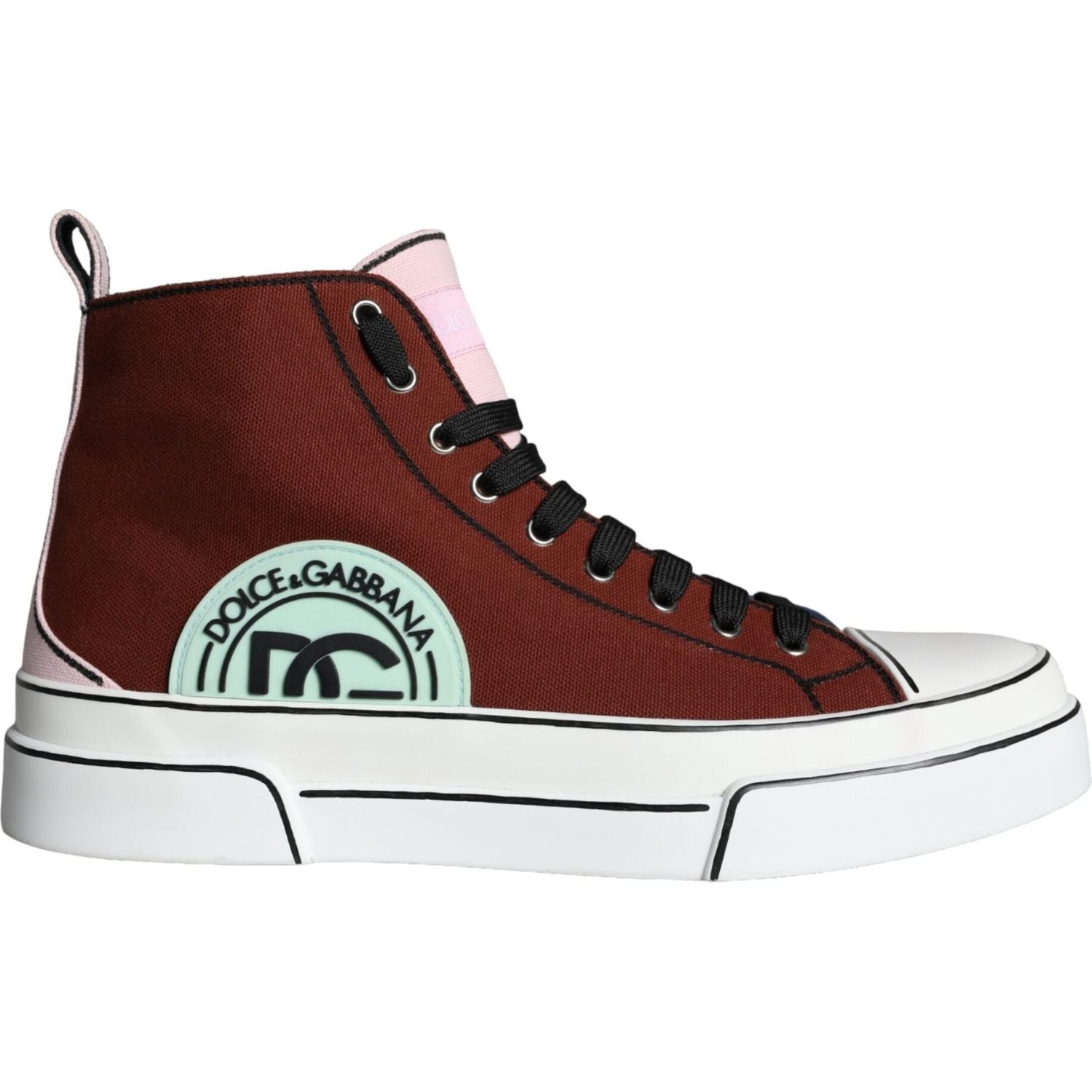 حذاء رياضي متعدد الألوان من Dolce &amp; Gabbana برقبة عالية