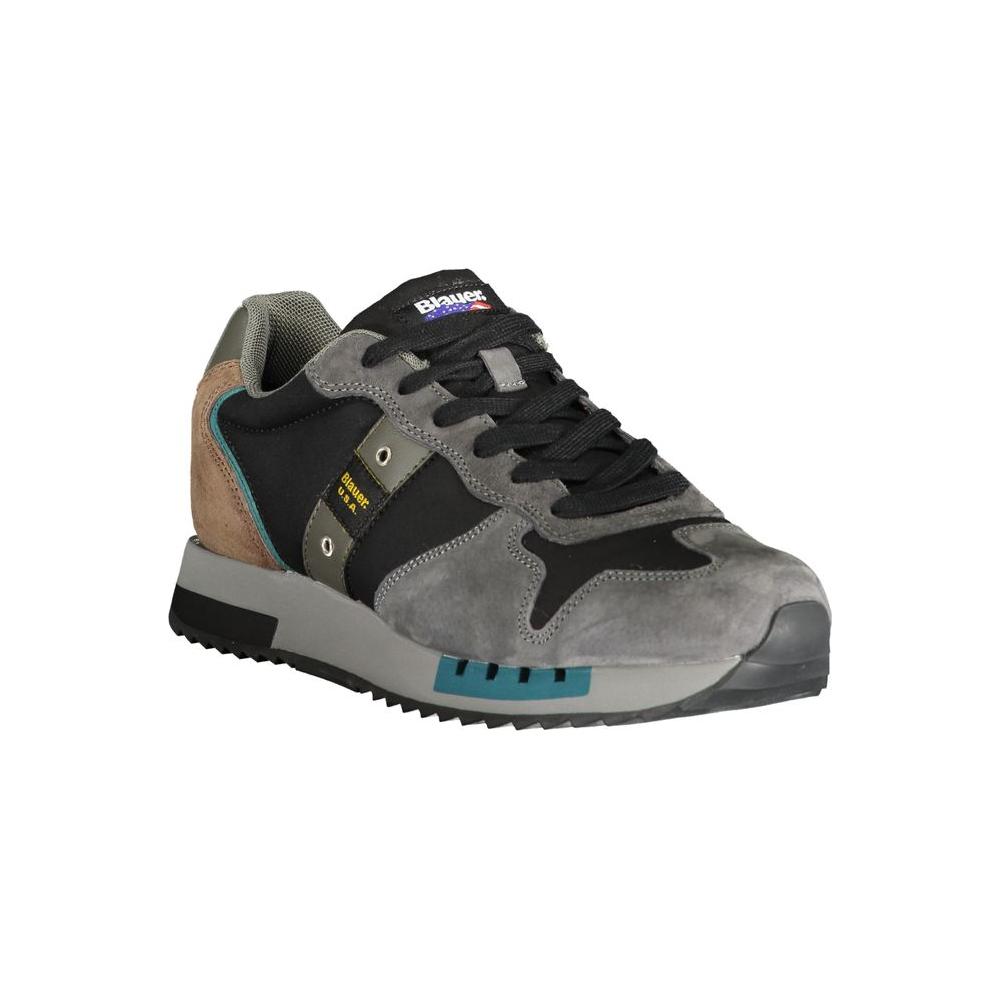 Blauer Gray Polyester Sneaker Blauer