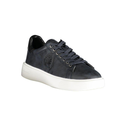 Blauer Blue Polyester Sneaker Blauer