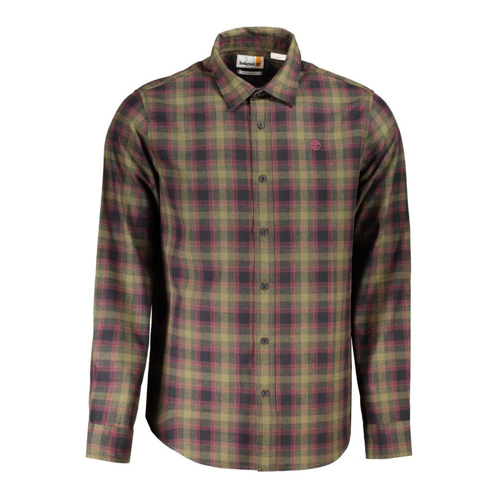 Timberland Green Cotton Shirt Timberland