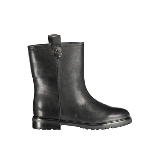 Ralph Lauren Black Polyester Boot Ralph Lauren