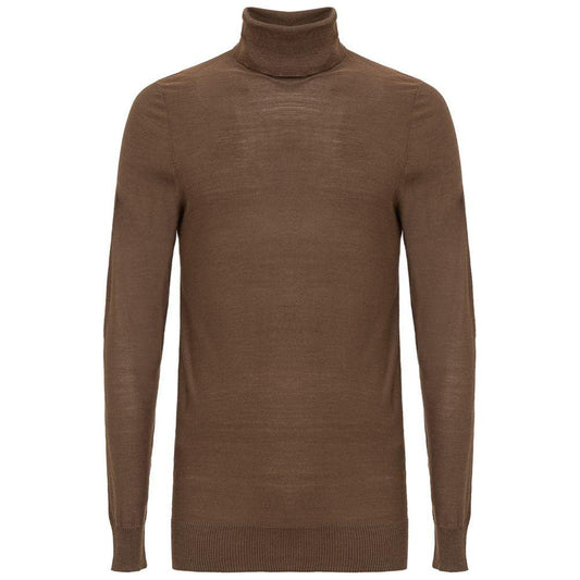 Brioni Brown Cashmere Sweater Brioni