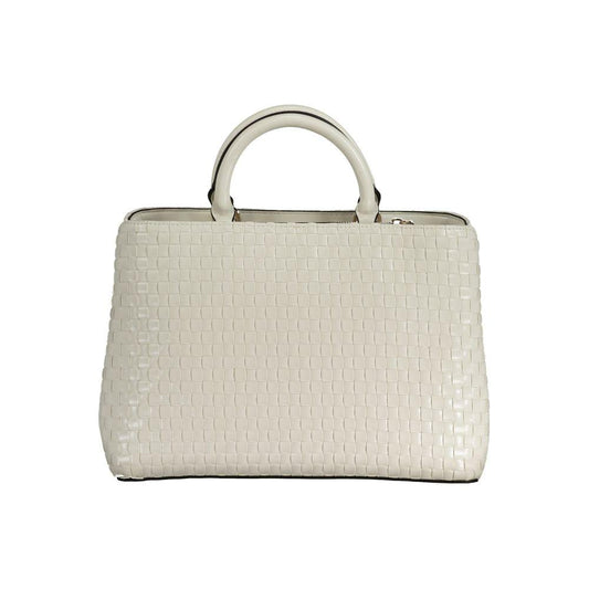 Guess Jeans White Polyethylene Handbag Guess Jeans