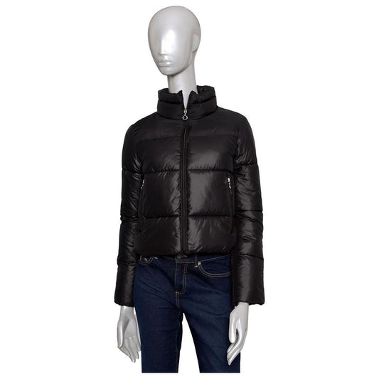 Baldinini Trend Black Polyester Women Jacket Baldinini Trend