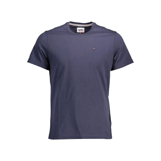 Tommy Hilfiger Blue Cotton T-Shirt Tommy Hilfiger