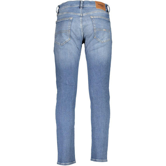 Tommy Hilfiger Blue Cotton Jeans & Pant Tommy Hilfiger