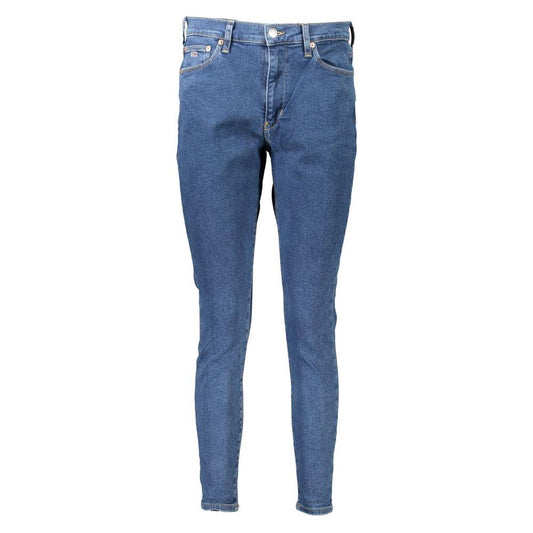 Tommy Hilfiger Blue Cotton Jeans & Pant Tommy Hilfiger