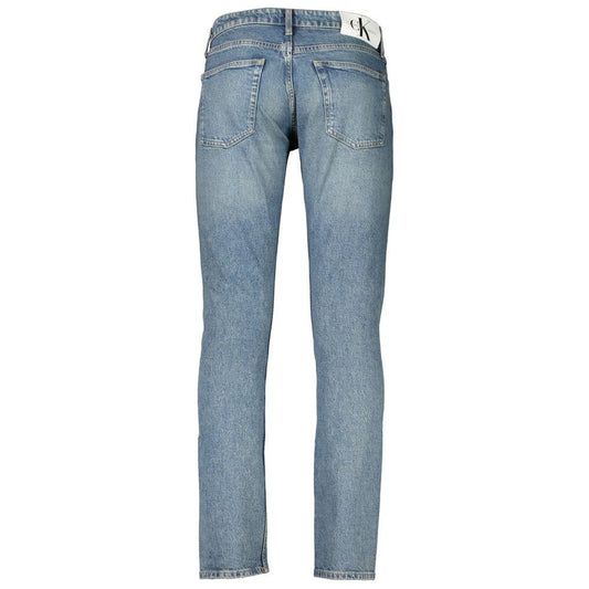 Calvin Klein Blue Cotton Jeans & Pant Calvin Klein