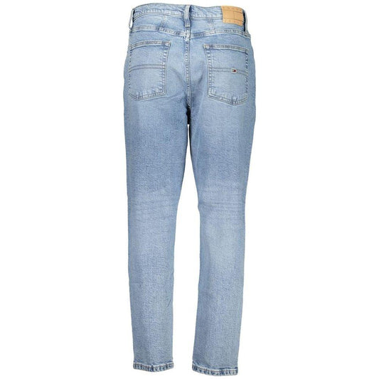 Tommy Hilfiger Light Blue Cotton Jeans & Pant Tommy Hilfiger