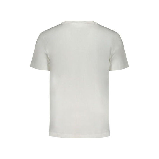 Calvin Klein White Cotton T-Shirt Calvin Klein