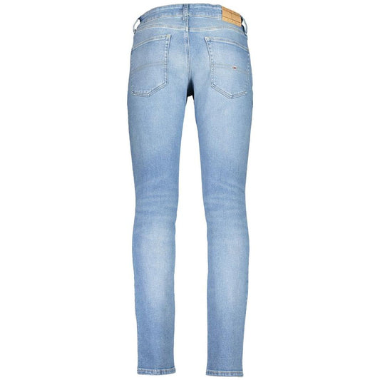 Tommy Hilfiger Light Blue Cotton Jeans & Pant Tommy Hilfiger