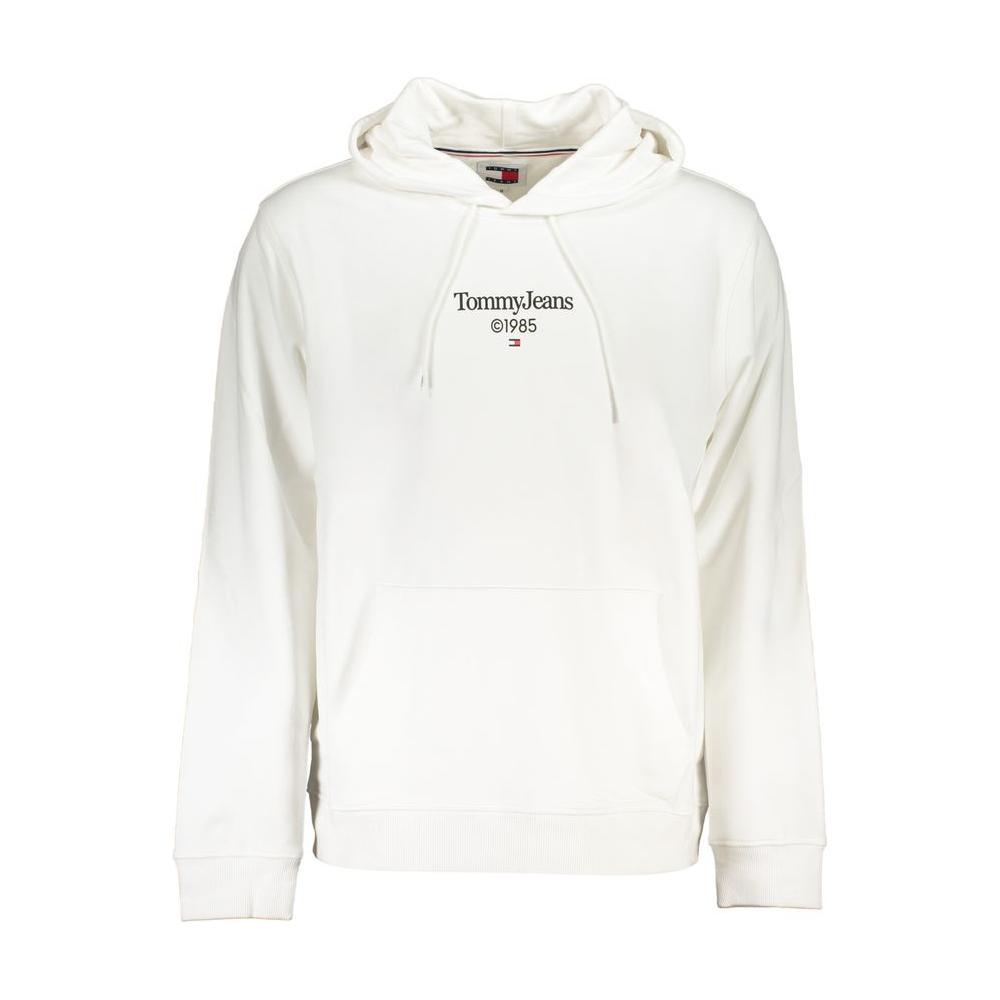 Tommy Hilfiger White Cotton Sweater Tommy Hilfiger