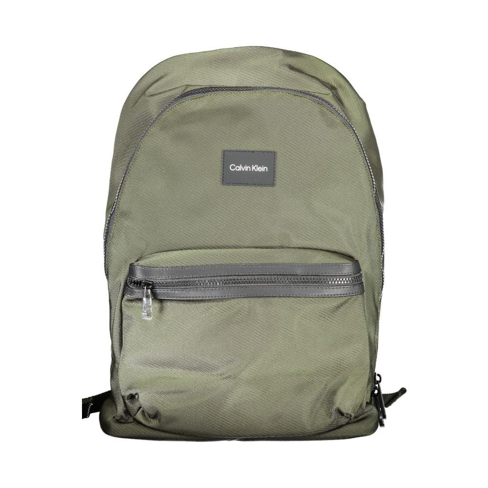 Calvin Klein Green Polyester Backpack Calvin Klein