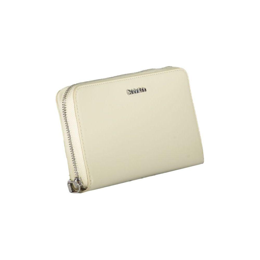 Calvin Klein Beige Polyethylene Wallet Calvin Klein