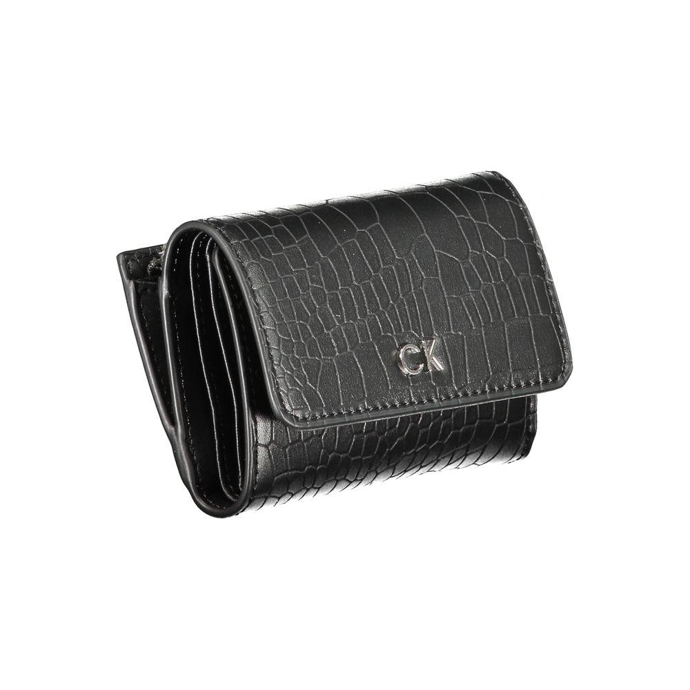 Calvin Klein Black Polyester Wallet Calvin Klein