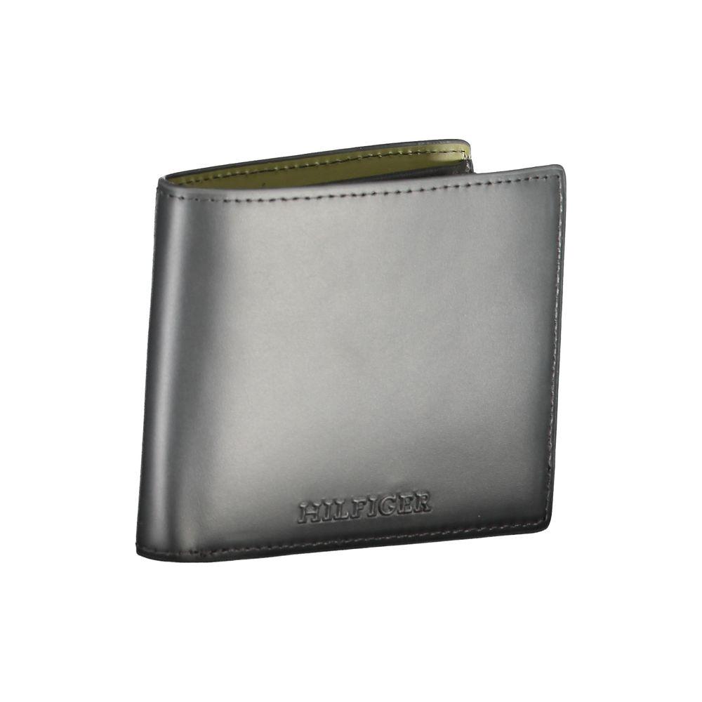 Tommy Hilfiger Black Leather Wallet Tommy Hilfiger