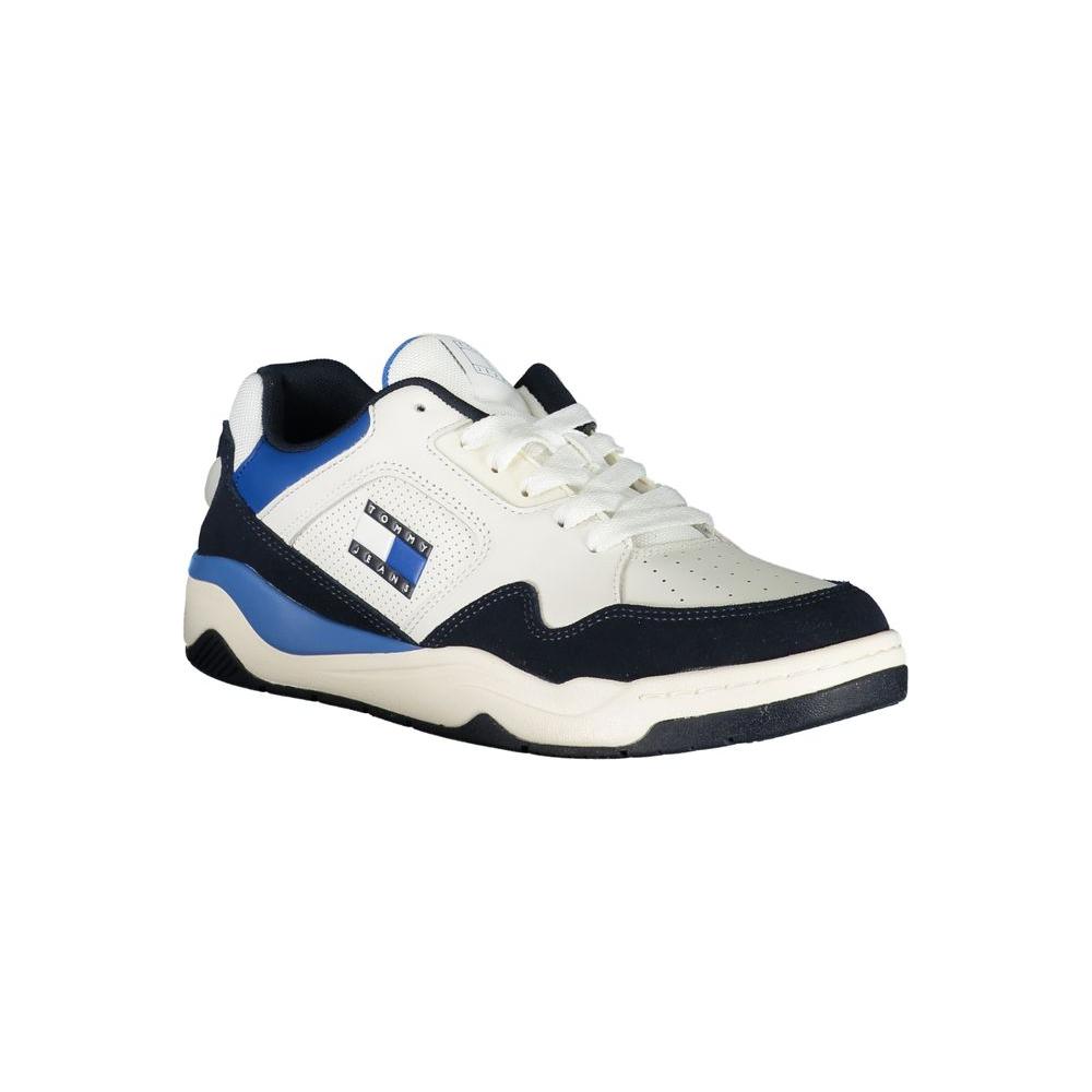 Tommy Hilfiger Blue Polyester Sneaker Tommy Hilfiger